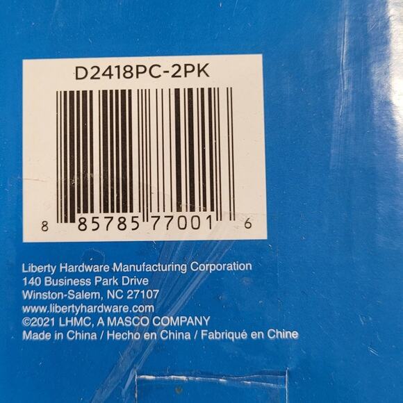 Franklin Brass Futura Bath 18 Towel Bar Chrome Finish 2 Pack - Picture 5 of 5